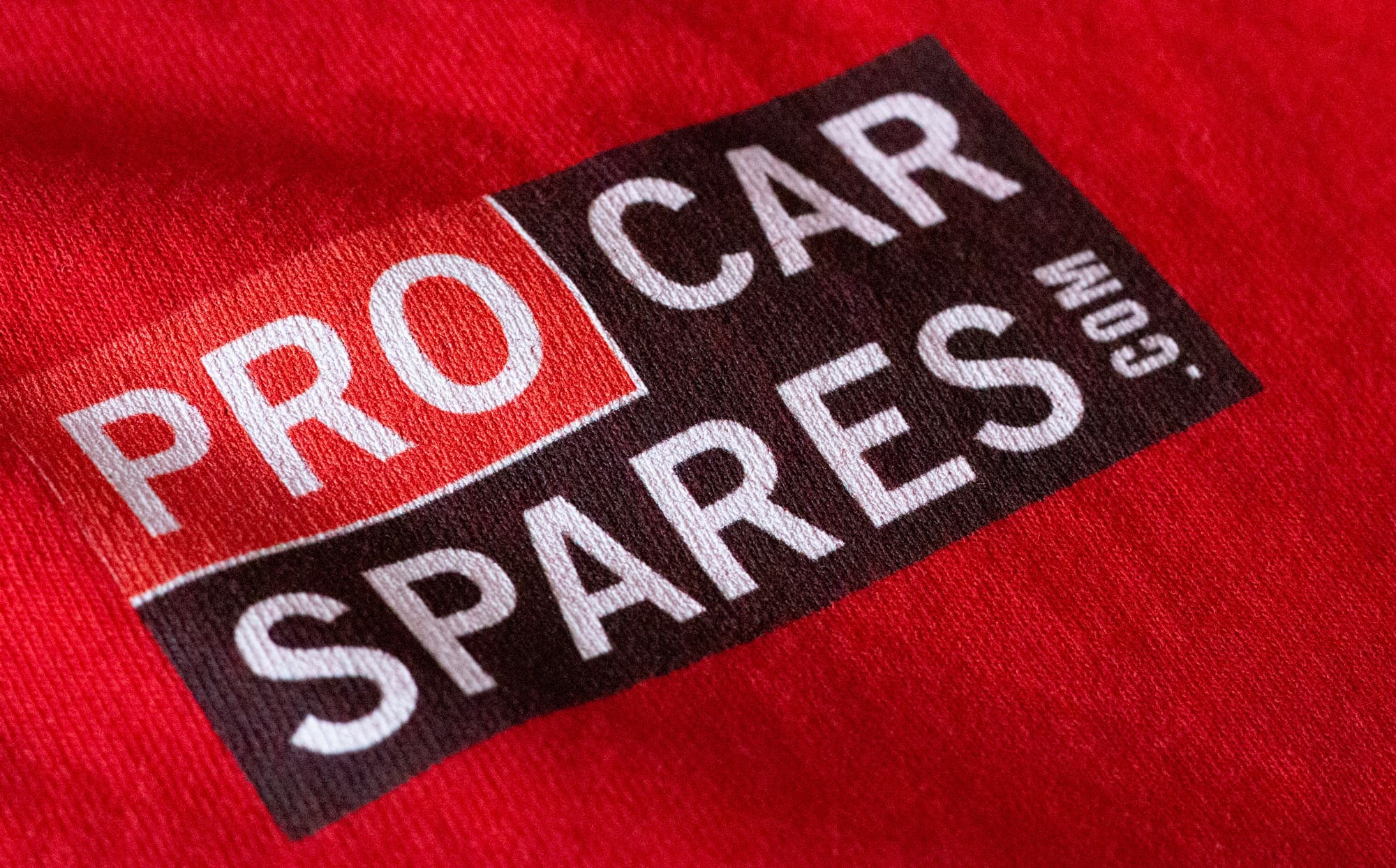 Pro Car Spares Printed T-Shirt Logo